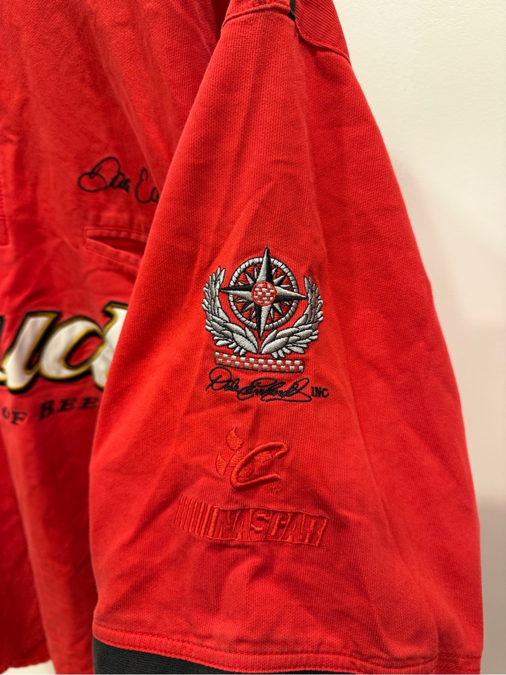 VINTAGE Chase Authentics Drivers Line Shirt Mens 2XL Dale Earnhardt Jr 8 Nascar - Picture 7 of 8
